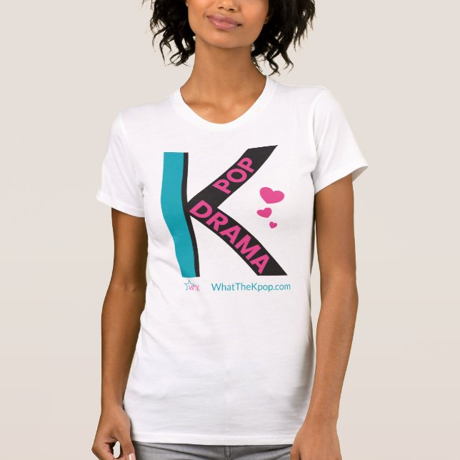 K-Pop and K-Drama Special Dual K Design T-Shirt (Front)