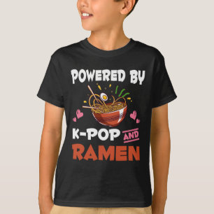 K-pop and Ramen addicted Kawaii Noodles Kpop T-Shirt