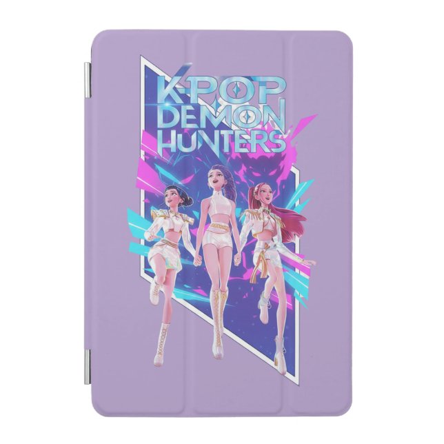 K-Pop Anime Idol Group Spiral Notebook iPad Mini Cover (Front)