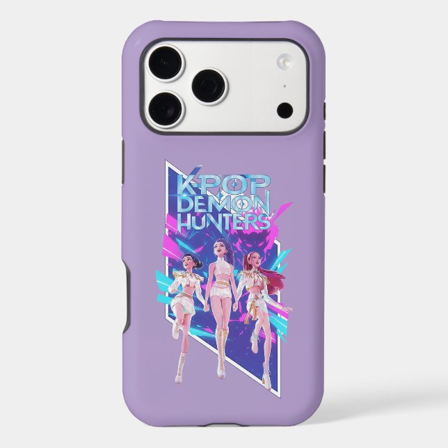 K-Pop Anime Idol Group Spiral Notebook iPhone Case (Back)