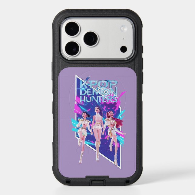 K-Pop Anime Idol Group Spiral Notebook Otterbox iPhone Case (Back)