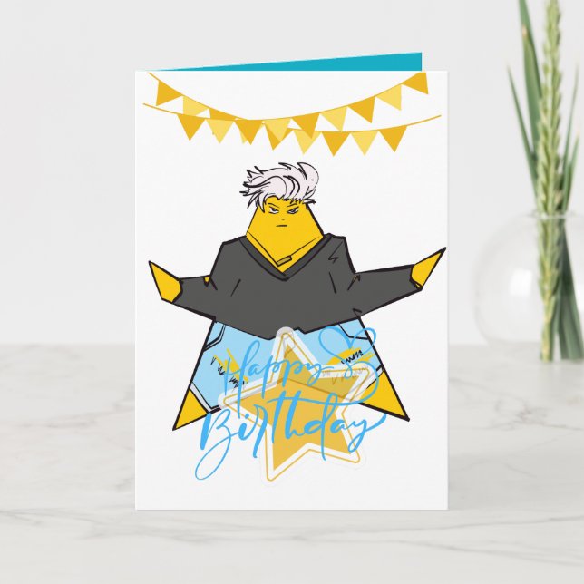 K-pop Birthday Card (Front)