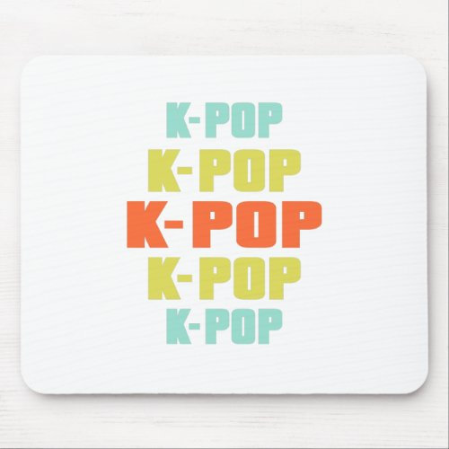 K_Pop Expanding and changing colors Mouse Pad