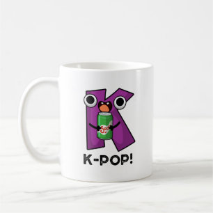 K-Pop Funny Music Soda Pop Pun Coffee Mug