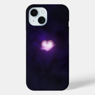 K-Pop Galaxy Heart iPhone 15 Case