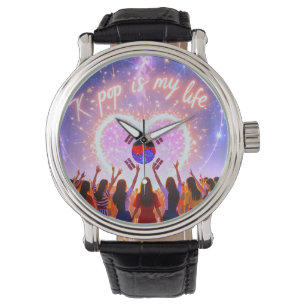 K-pop Is My Life Etched Across the Galaxy Watch