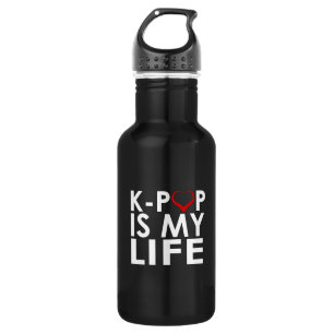 K-POP IS MY LIFE ♡ WATER BOTTLE