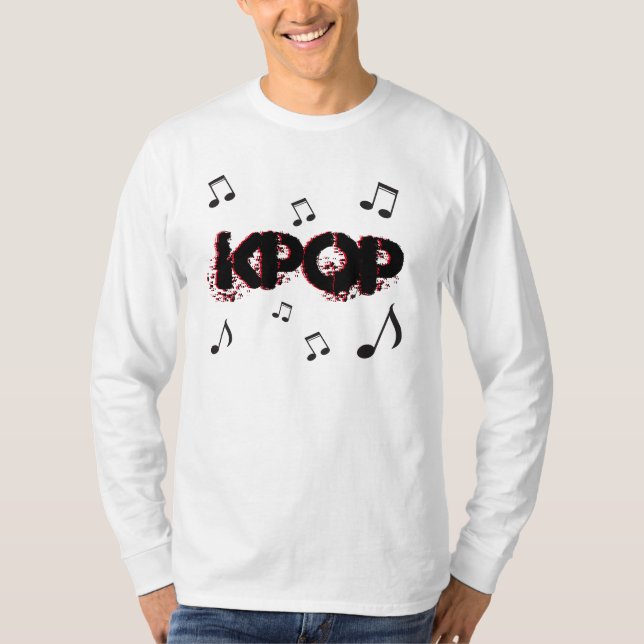 K-Pop Korean Music Icons Wave T-Shirt (Front)