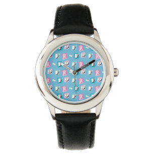 K-pop love korean music fan black pink blue watch