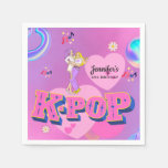 K-Pop Music Star  Korean Pop Theme Birthday Party Napkins