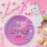 K-Pop Music Star  Korean Pop Theme Birthday Party Paper Plates