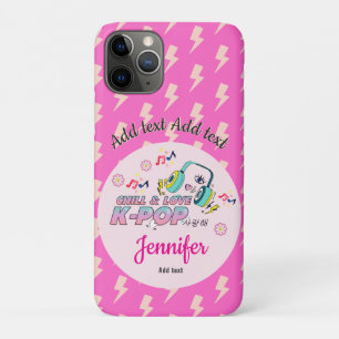 K-Pop Music Star Korean Theme Birthday Girl Gift iPhone 11 Pro Case