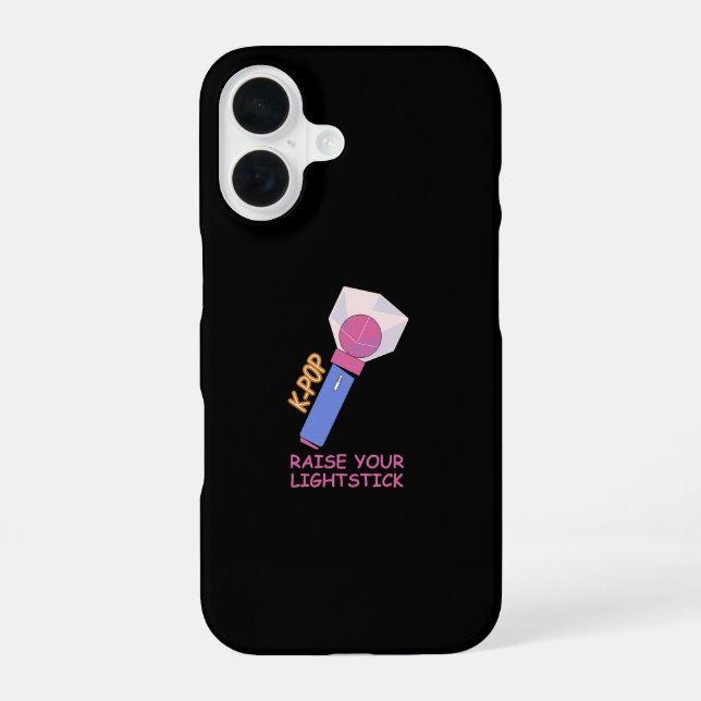 K-POP Raise your lightstick iPhone Case (Back)