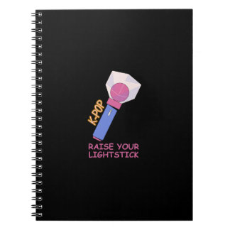 K-POP Raise your lightstick Notebook