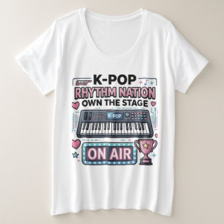 K-POP Rhythm Nation Own The Stage Graphic Tee