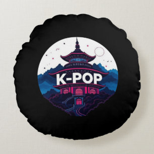 K-POP  ROUND PILLOW