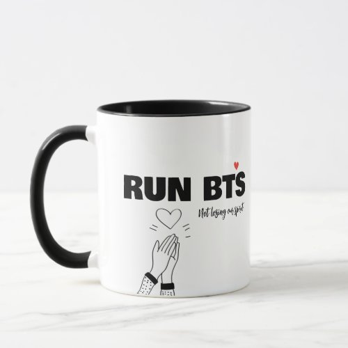 K_pop Run BTS Coffee Mug