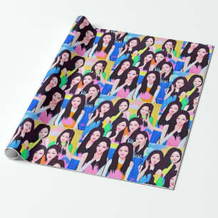 K Pop Wrapping Paper