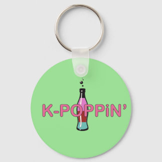 K-Poppin' Green Keychain