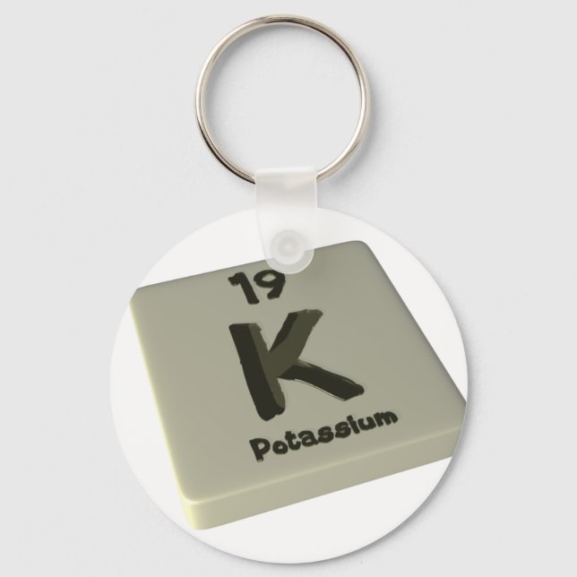 k Potassium Keychain (Front)