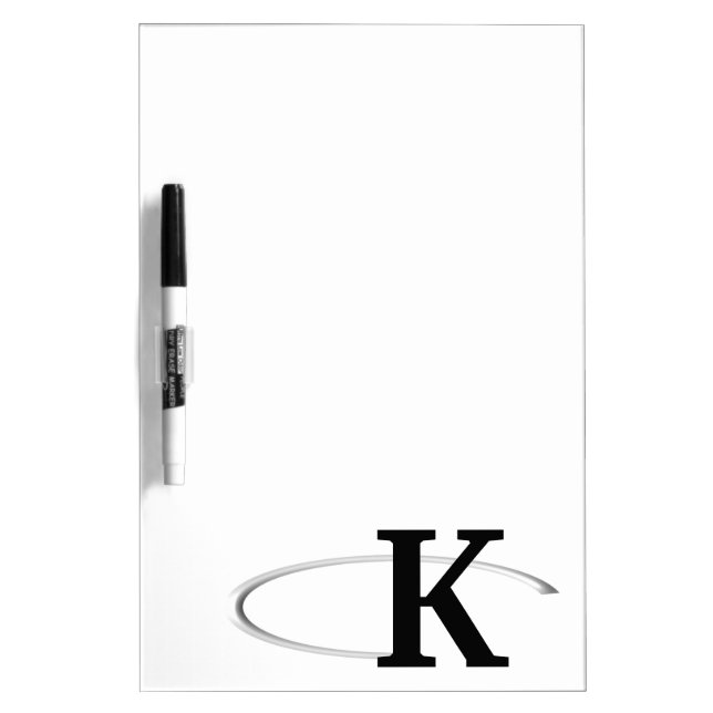 K Ring Dry Erase Board (Front)