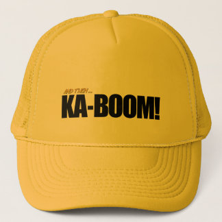 KA-BOOM! Yellow Trucker Hat