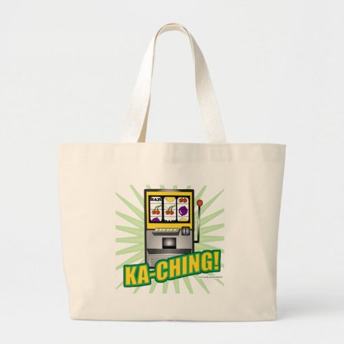 Ka_Ching Big Money Large Tote Bag