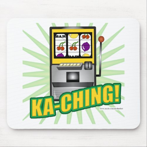 Ka_Ching Big Money Mouse Pad