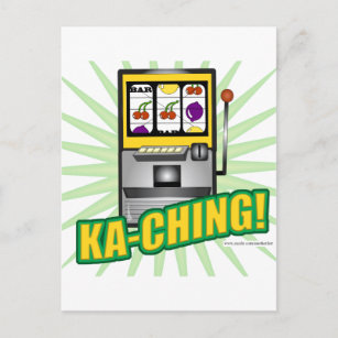 Ka-Ching Big Money! Postcard