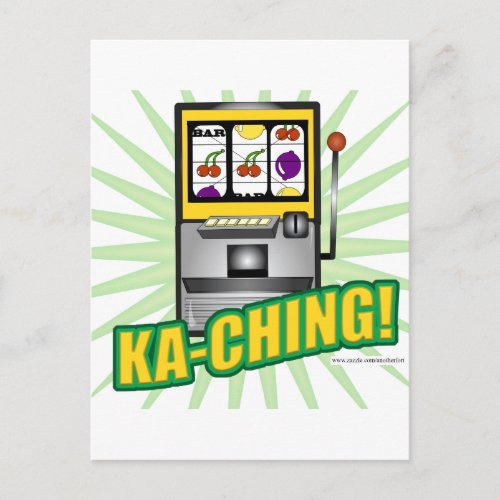 Ka_Ching Big Money Postcard