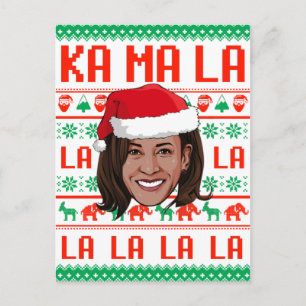 KA MA LA LA LA HARRIS POSTCARD