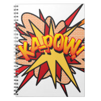 KA-POW Fun Retro Comic Book Pop Art