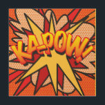 KA-POW Fun Retro Comic Book Pop Art<br><div class="desc">A fun,  cool and trendy retro comic book pop art-inspired design that puts the wham,  zap,  pow into your day. The perfect gift for superheroes,  your friends,  family or as a treat to yourself. Designed by ComicBookPop© at www.zazzle.com/comicbookpop*</div>