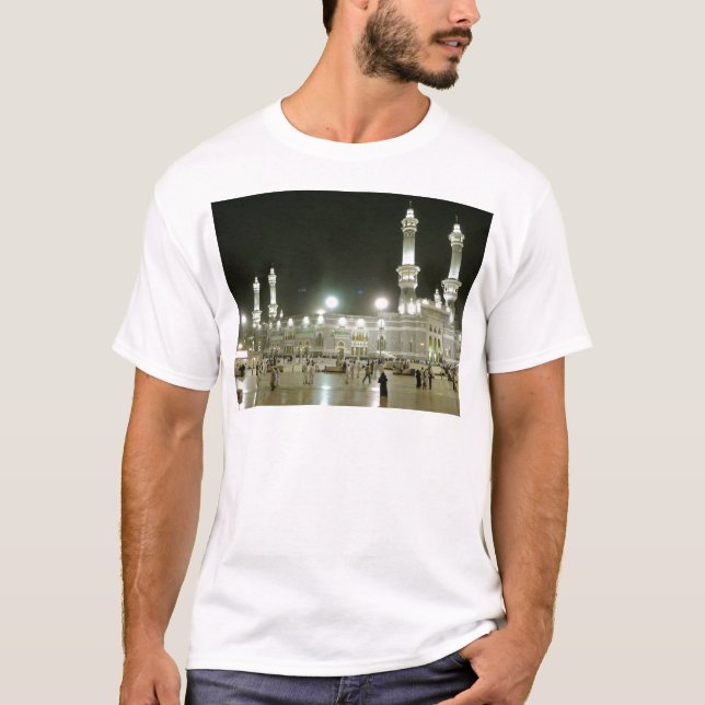 Kaaba Kaba Mekka Mecca Islam Allah Moslem Muslim T-Shirt (Front)