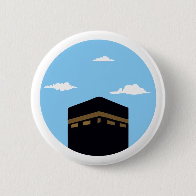 Kaaba Masjid al-Haram - Day Button (Front)