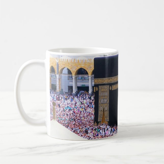 Kaaba Mecca Arafa Pilgrimage Hajj Saudi Arabia Coffee Mug (Left)