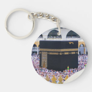 Kaaba Mecca Arafa Pilgrimage Hajj Saudi Arabia Keychain