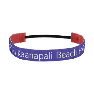 Kaanapali Beach HAWAII funny customizable Athletic Headband
