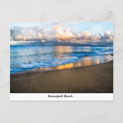 Kaanapali Beach Postcard