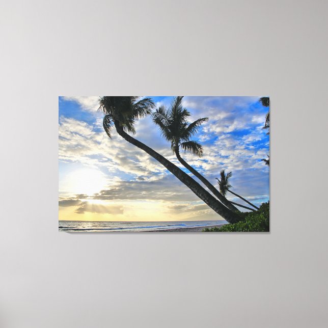 Kaanapali Wrapped Canvas Print (Front)