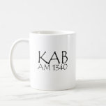 KAB AM 1340 Antonio Bay Radio Coffee Mug