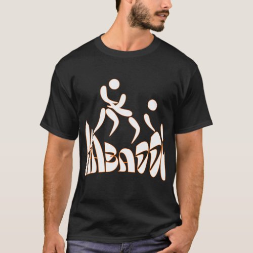 kabaddi sport design T_Shirt