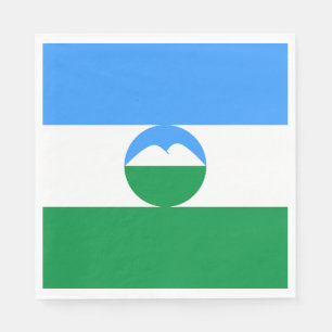 Kabardino Balkaria Flag Napkins