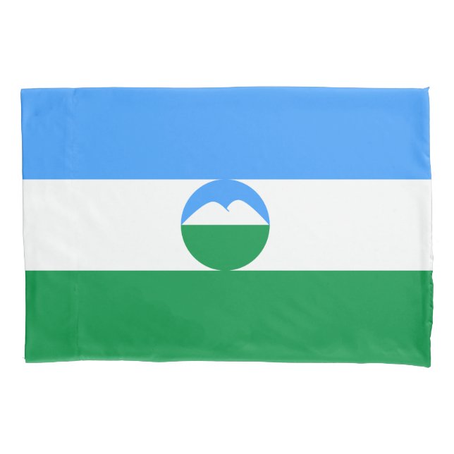 Kabardino Balkaria Flag Pillow Case (Front)