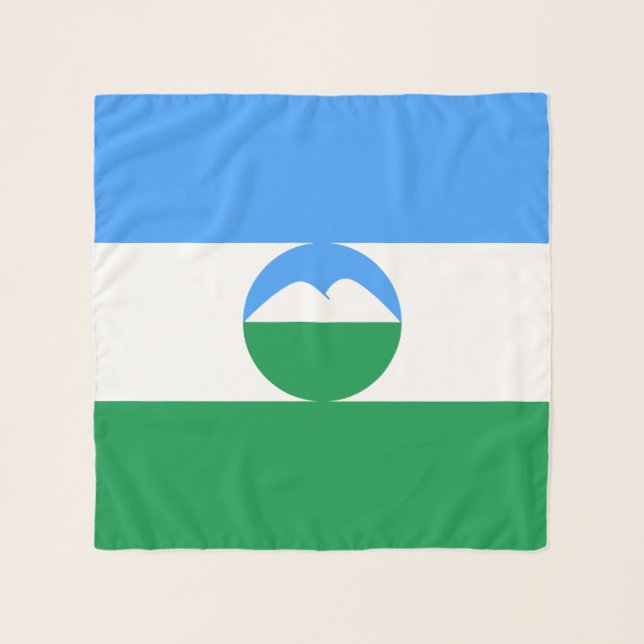 Kabardino Balkaria Flag Scarf (Front)