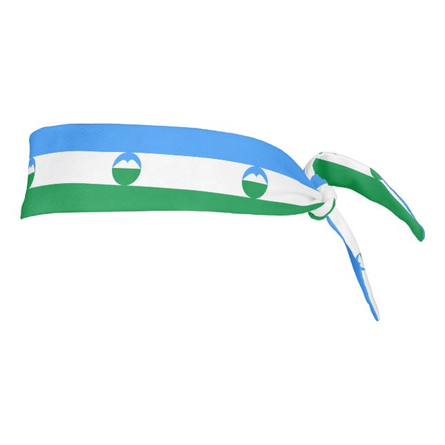 Kabardino Balkaria Flag Tie Headband (Rotate 90)