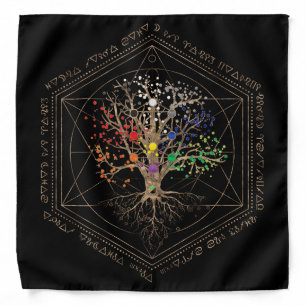 Kabbalah The Tree of Life Bandana