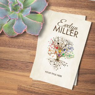 Kabbalah The Tree of Life Business Card