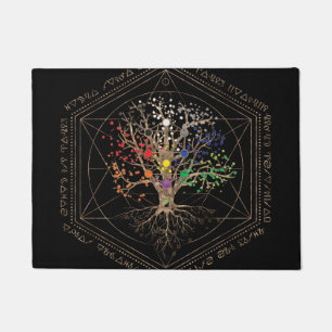 Kabbalah The Tree of Life Doormat