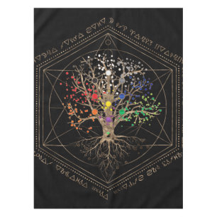 Kabbalah The Tree of Life Tablecloth